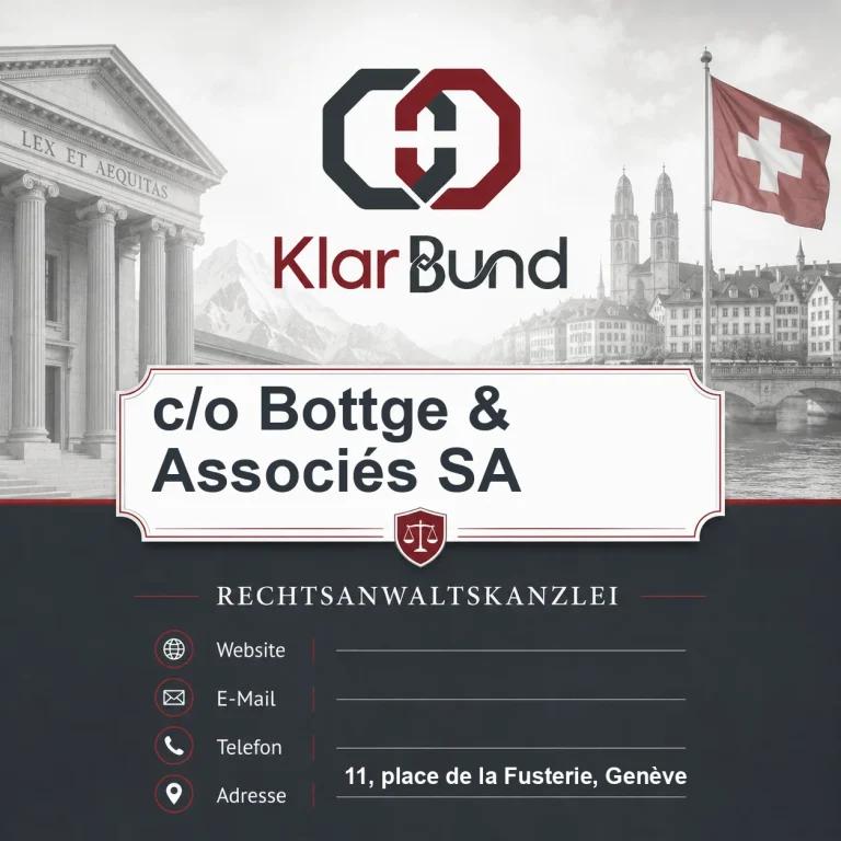c/o Bottge & Associés SA