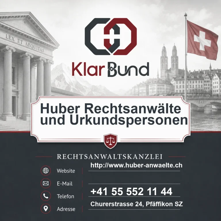 Huber Rechtsanwälte und Urkundspersonen