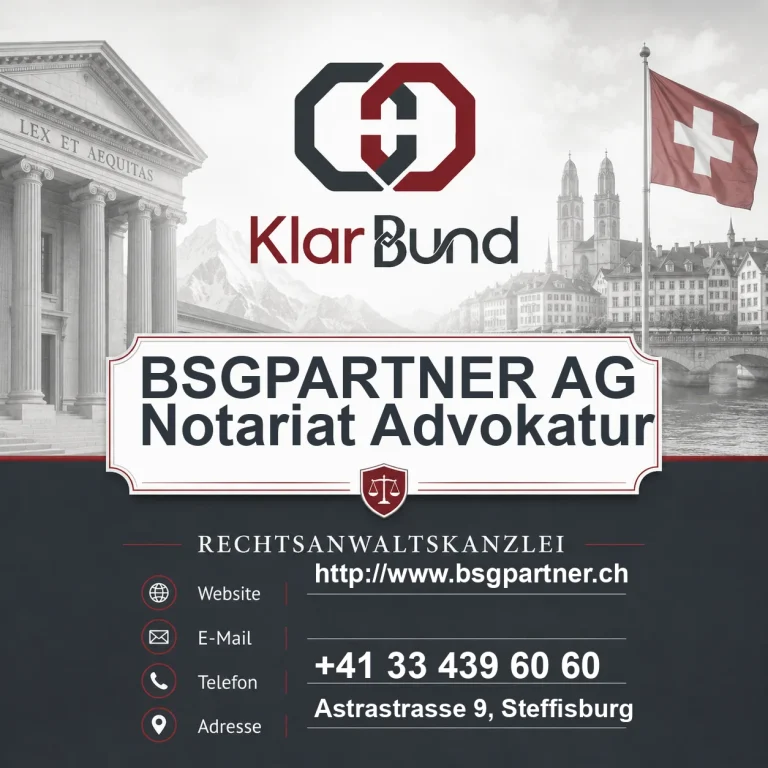 BSGPARTNER AG Notariat Advokatur