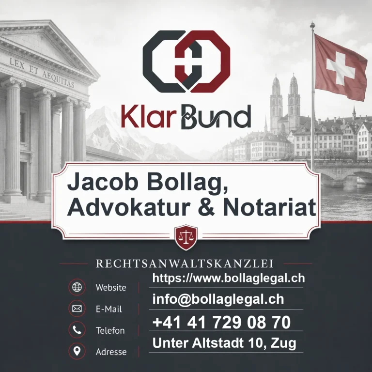 Jacob Bollag, Advokatur & Notariat