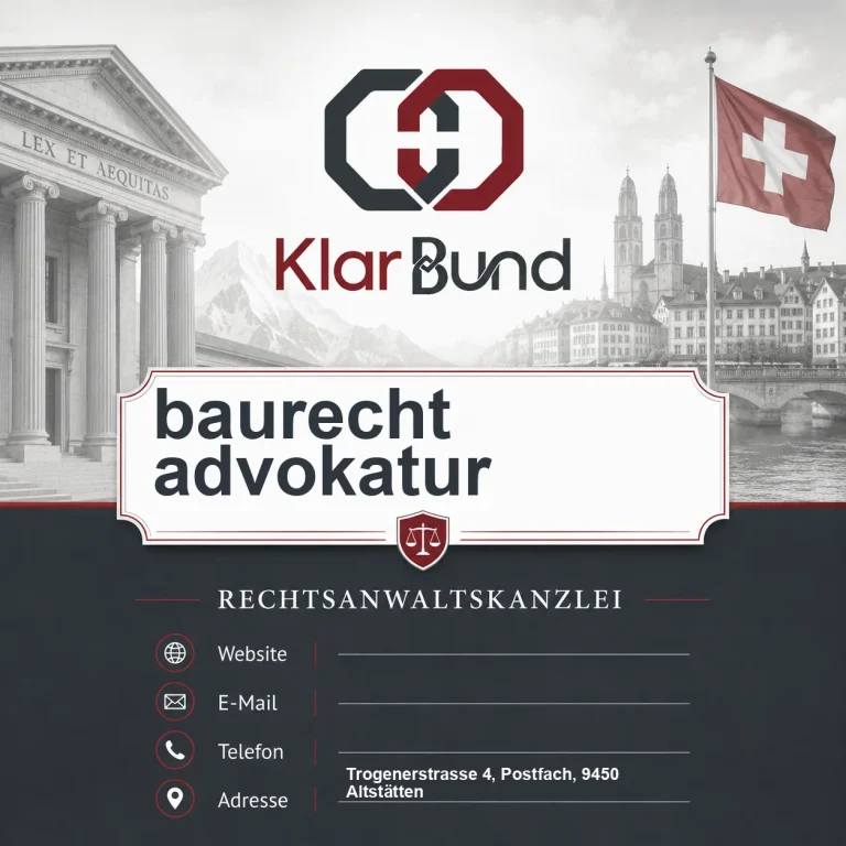 baurecht advokatur