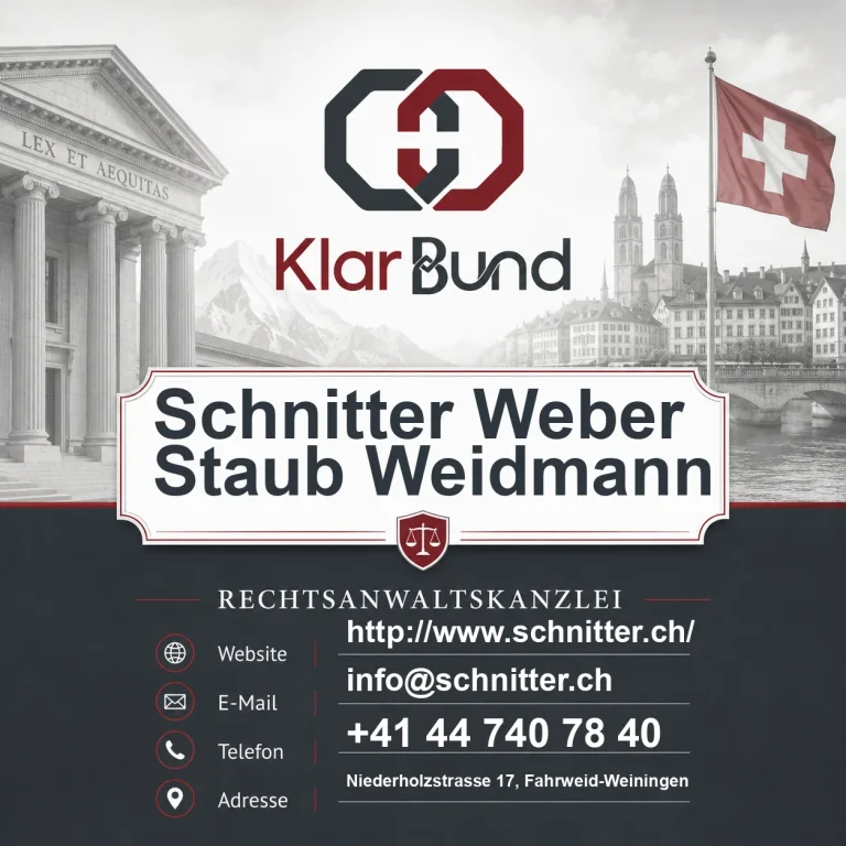 Schnitter Weber Staub Weidmann