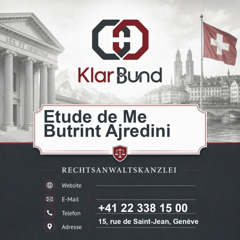 Etude de Me Butrint Ajredini