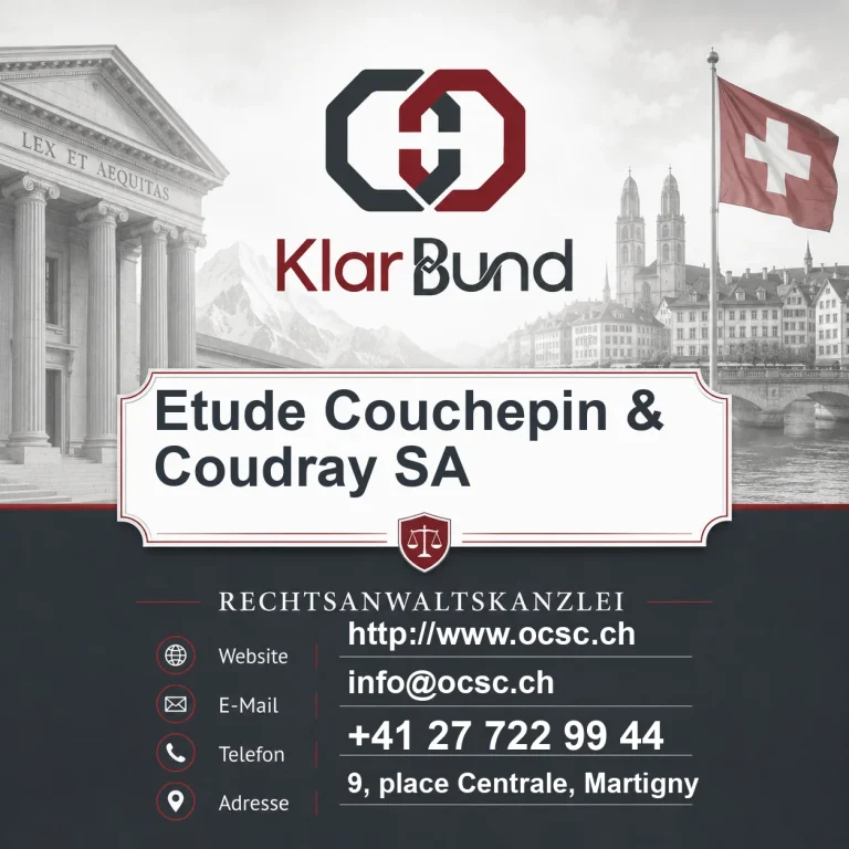 Etude Couchepin & Coudray SA