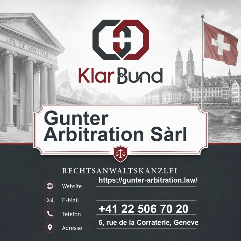 Gunter Arbitration Sàrl