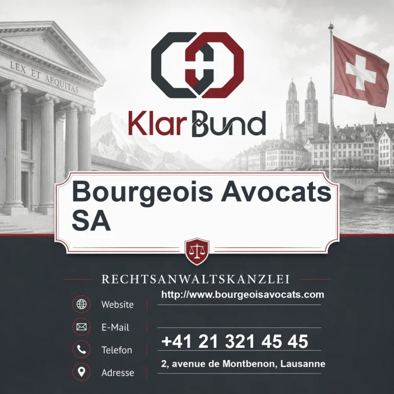 Bourgeois Avocats SA