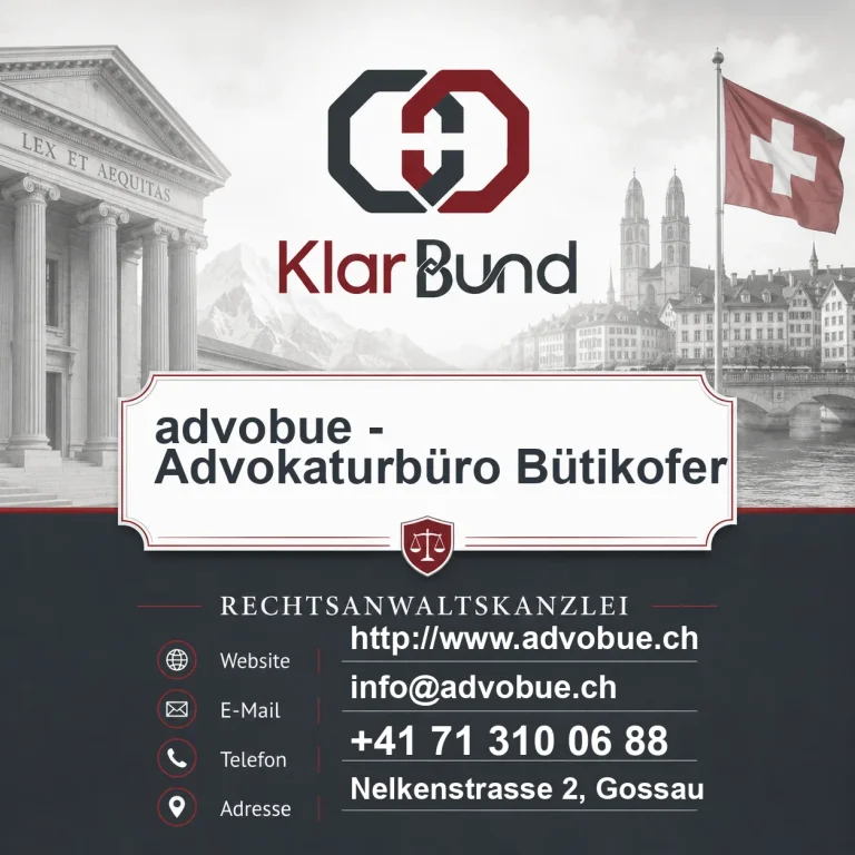 advobue – Advokaturbüro Bütikofer