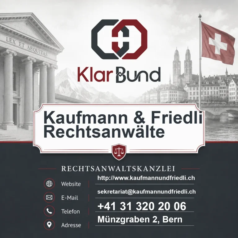 Kaufmann & Friedli Rechtsanwälte