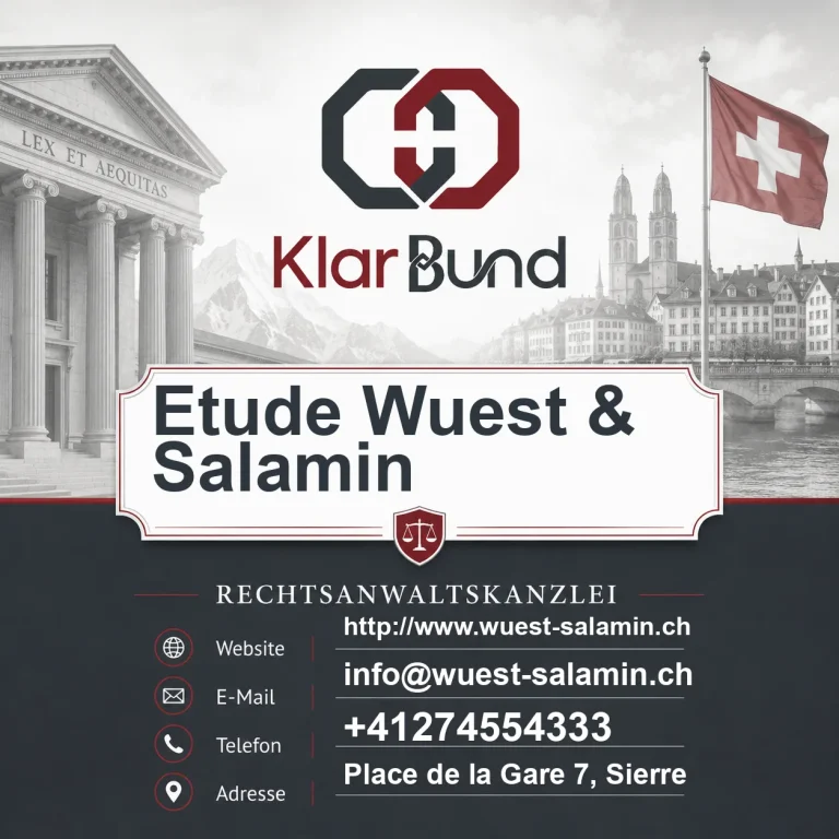 Etude Wuest & Salamin