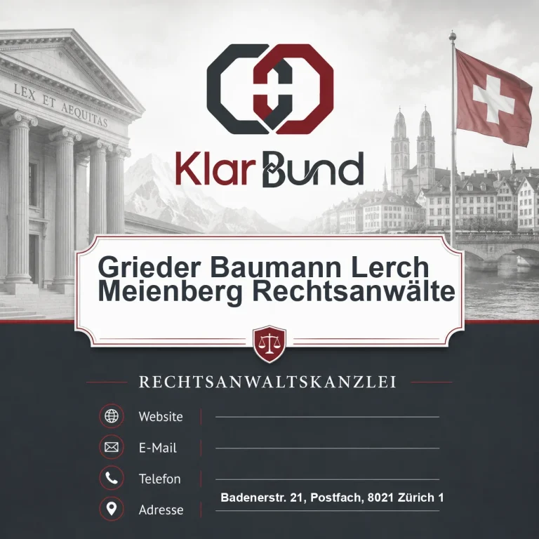 Grieder Baumann Lerch Meienberg Rechtsanwälte