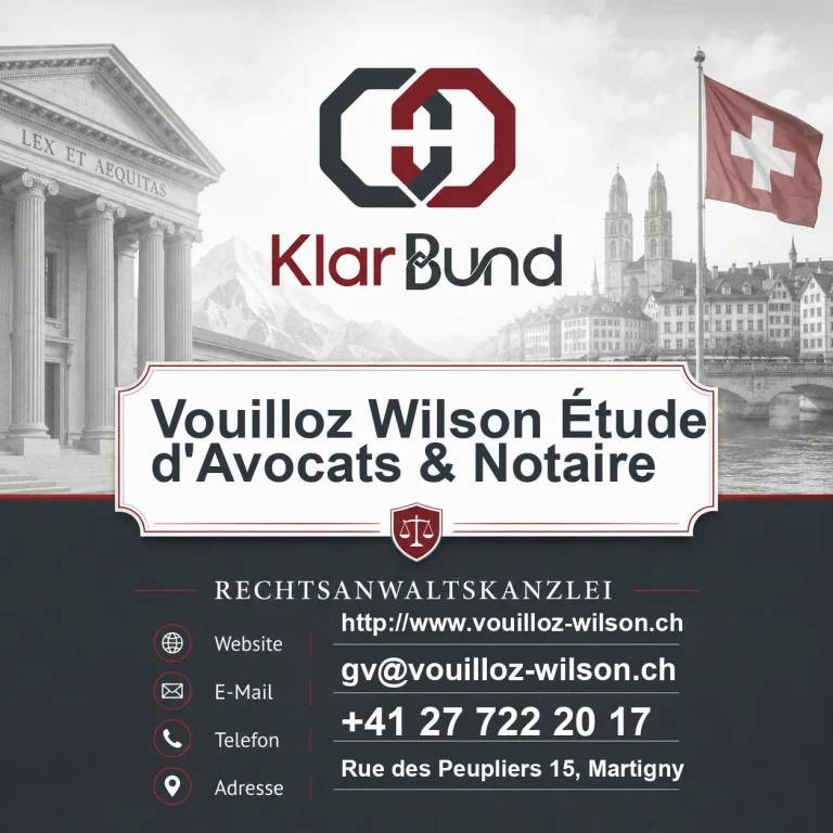 Vouilloz Wilson Étude d’Avocats & Notaire