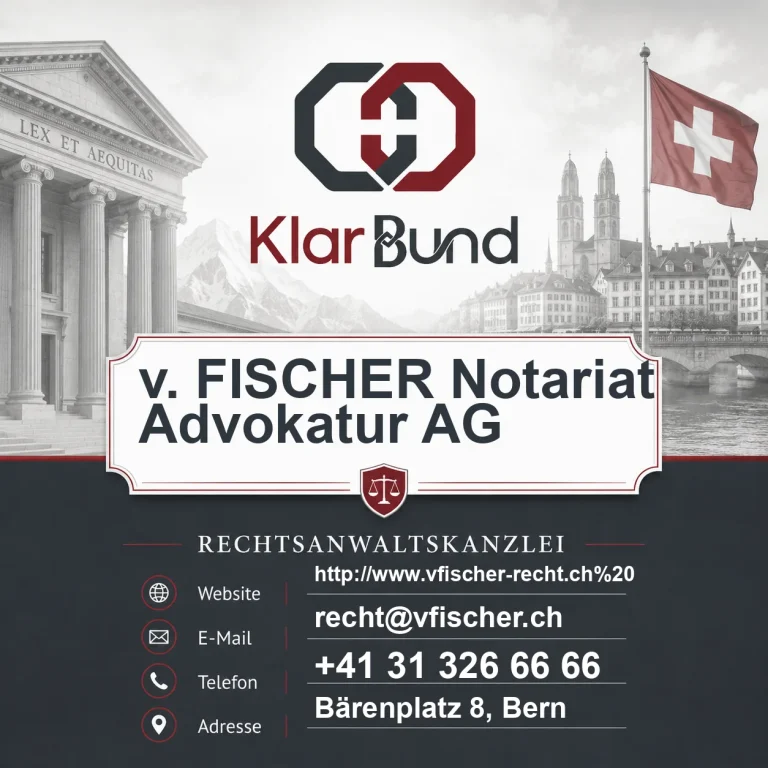 v. FISCHER Notariat Advokatur AG
